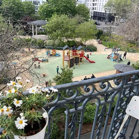 Paris Style Park View 5 Bedrooms Familly Subway 6 アパート *