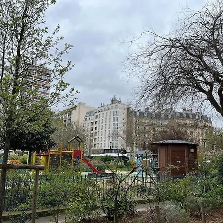 Paris Style Park View 5 Bedrooms Familly Subway 6 Paříž